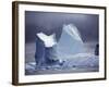 Grandidier Channel, Pleneau Island, Grounded Iceberg, Antarctica-Allan White-Framed Photographic Print