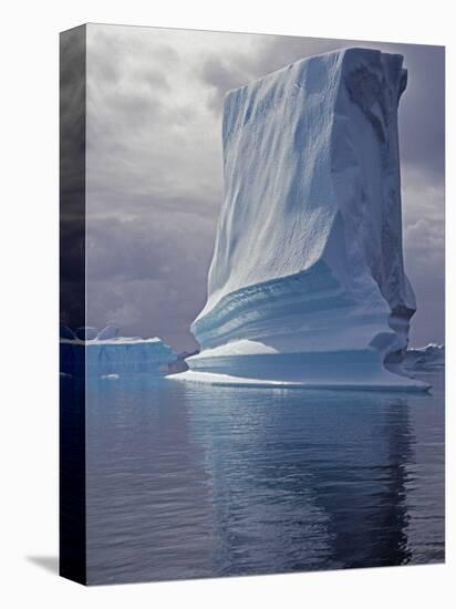 Grandidier Channel, Pleneau Island, Grounded Iceberg, Antarctica-Allan White-Stretched Canvas