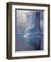 Grandidier Channel, Pleneau Island, Grounded Iceberg, Antarctica-Allan White-Framed Photographic Print