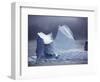 Grandidier Channel, Pleneau Island, Grounded Iceberg, Antarctica-Allan White-Framed Photographic Print