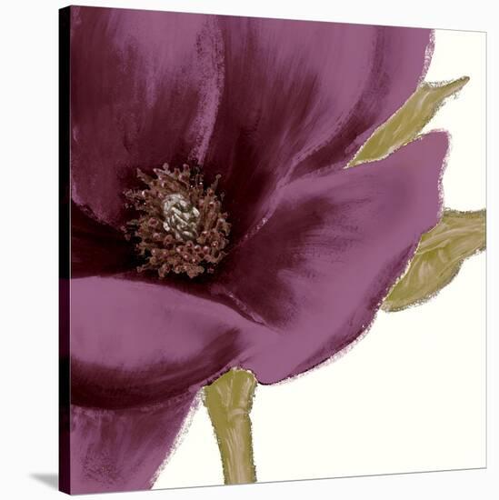 Grandiflora Blush I-Linda Wood-Stretched Canvas