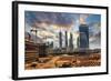 Grandiose Construction in Dubai, the United Arab Emirates-balaikin2009-Framed Photographic Print