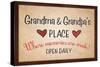 Grandma and Grandpa's Place-null-Stretched Canvas