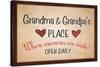 Grandma and Grandpa's Place-null-Stretched Canvas