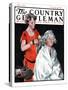 "Grandma Bobs Her Hair," Country Gentleman Cover, May 9, 1925-William Meade Prince-Stretched Canvas