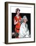 "Grandma Bobs Her Hair,"May 9, 1925-William Meade Prince-Framed Giclee Print