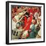 "Grandma Catches Fly-ball," April 23, 1960-Richard Sargent-Framed Giclee Print