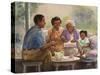 Grandma’s birthday-Dianne Dengel-Stretched Canvas