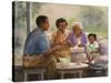 Grandma’s birthday-Dianne Dengel-Stretched Canvas