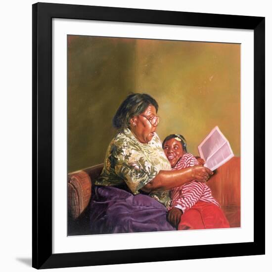 Grandma's Love, 1995-Colin Bootman-Framed Giclee Print