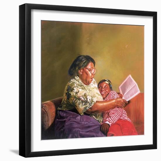 Grandma's Love, 1995-Colin Bootman-Framed Giclee Print