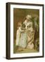 Grandma's Stories-John Lawson-Framed Giclee Print