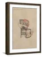 Grandma Smallweed, C.1920s-Joseph Clayton Clarke-Framed Giclee Print