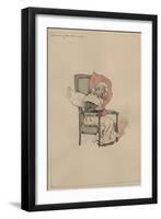 Grandma Smallweed, C.1920s-Joseph Clayton Clarke-Framed Giclee Print