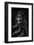 Grandma-Fadhel Almutaghawi-Framed Photographic Print