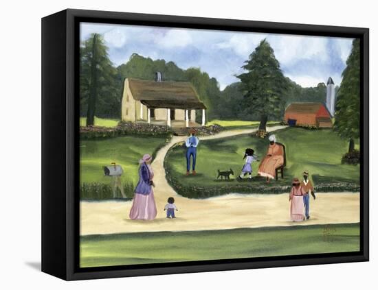 Grandma-Anna Belle Lee Washington-Framed Stretched Canvas