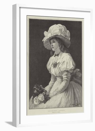 Grandmamma's Portrait-null-Framed Giclee Print