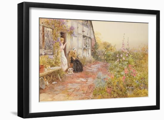 Grandmother, 1894-Thomas James Lloyd-Framed Giclee Print