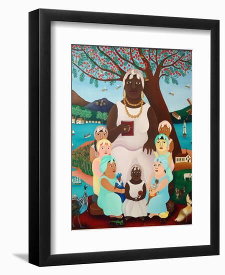 Grandmother, 2008-Laura James-Framed Premium Giclee Print