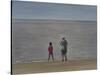 Grandmother and Granddaughter, Burnham-On-Sea, 2006-Peter Breeden-Stretched Canvas