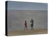 Grandmother and Granddaughter, Burnham-On-Sea, 2006-Peter Breeden-Stretched Canvas