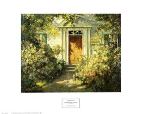 Grandmother's Doorway-Abbott Fuller Graves-Lamina Framed Art Print