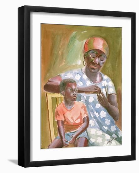 Grandmother's Love, 1995-Carlton Murrell-Framed Giclee Print