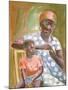 Grandmother's Love, 1995-Carlton Murrell-Mounted Giclee Print