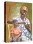 Grandmother's Love, 1995-Carlton Murrell-Stretched Canvas