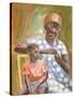 Grandmother's Love, 1995-Carlton Murrell-Stretched Canvas