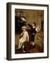 Grandmother's Pets-Albert Roosenboom-Framed Giclee Print