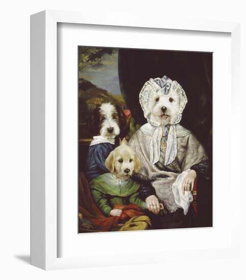 Grandmother's Pride-Thierry Poncelet-Framed Premium Giclee Print