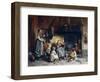 Grandmother's Story-Pietro Saltini-Framed Giclee Print