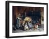 Grandmother's Story-Pietro Saltini-Framed Giclee Print