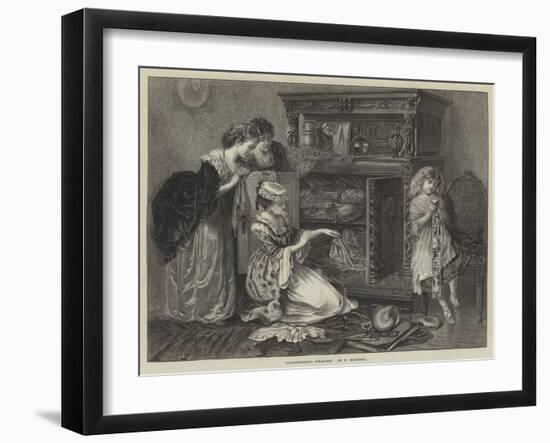 Grandmother's Treasures-William Holyoake-Framed Giclee Print