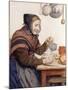 Grandmother with Coffee, 1904-Albert Anker-Mounted Giclee Print