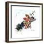 Grandpa and Me: Picking Daisies-Norman Rockwell-Framed Giclee Print