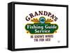 Grandpa's Fishing Guide Service-Mark Frost-Framed Stretched Canvas