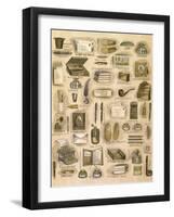 Grandpa's Pipe and Slippers-Hope Street Designs-Framed Premium Giclee Print