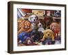 Grandpa's Puppies-Jenny Newland-Framed Giclee Print