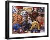 Grandpa's Puppies-Jenny Newland-Framed Giclee Print