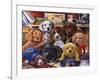 Grandpa's Puppies-Jenny Newland-Framed Giclee Print