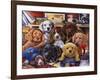 Grandpa's Puppies-Jenny Newland-Framed Giclee Print