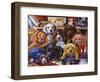 Grandpa's Puppies-Jenny Newland-Framed Giclee Print