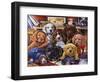 Grandpa's Puppies-Jenny Newland-Framed Giclee Print