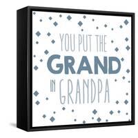 Grandpa-Erin Clark-Framed Stretched Canvas