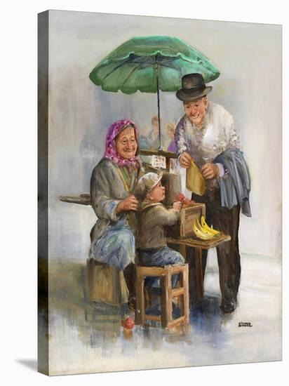 Grandparents-Dianne Dengel-Stretched Canvas