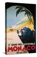 Grandprix Automobile Monaco 1933-null-Stretched Canvas