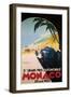 Grandprix Automobile Monaco 1933-null-Framed Premium Giclee Print