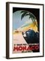 Grandprix Automobile Monaco 1933-null-Framed Premium Giclee Print